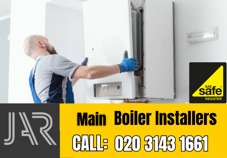 Main boiler installation Rush Green