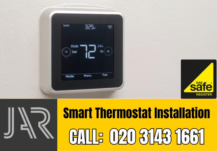 smart thermostat installation Rush Green